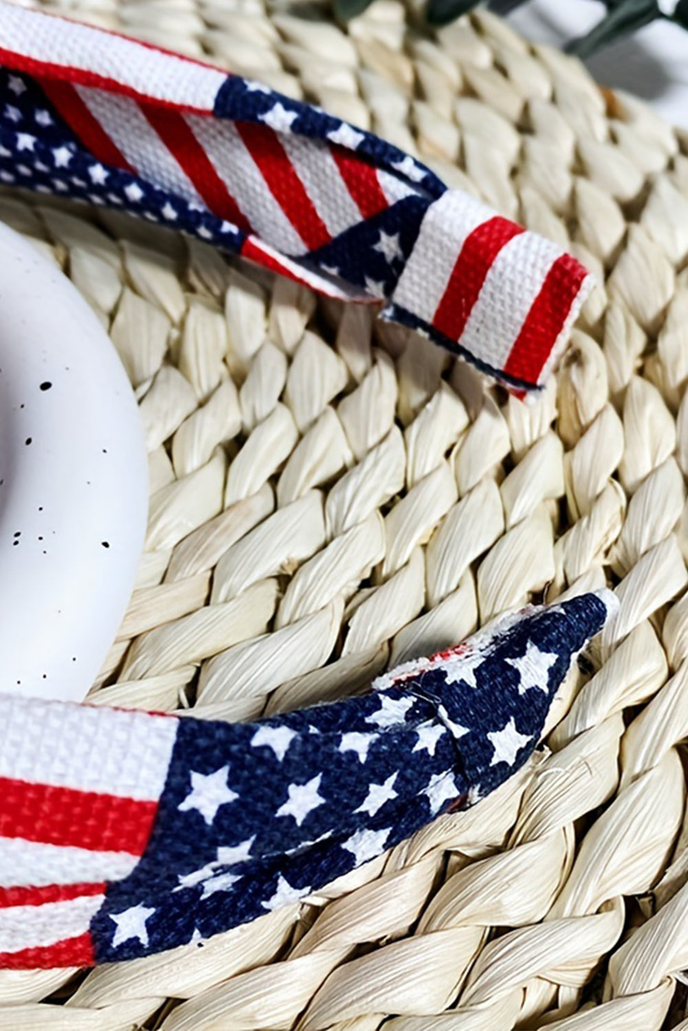Navy Blue Flag Day Knotted Headband - MyRoomyStuff