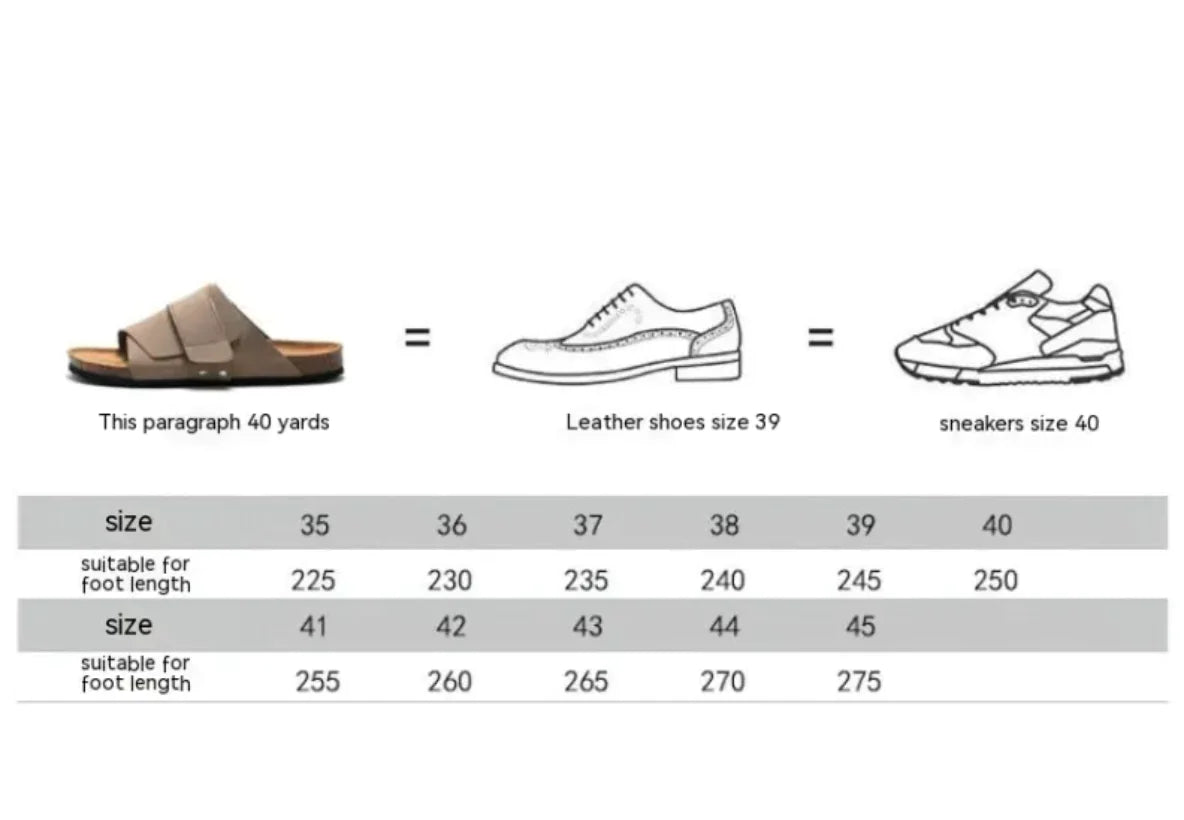 Cork Sandals for very comfortable