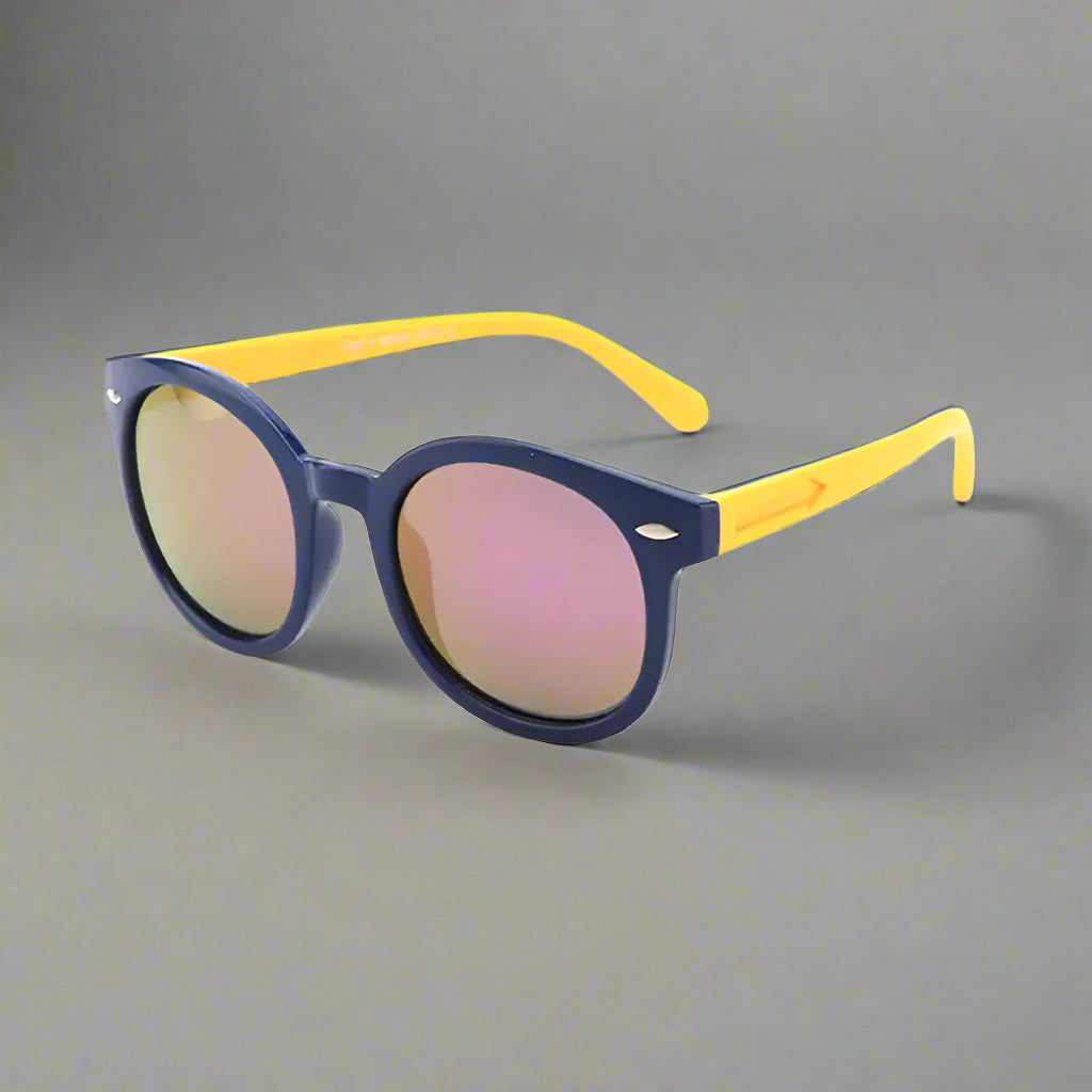 Round Polarized Sunglasses for Kids