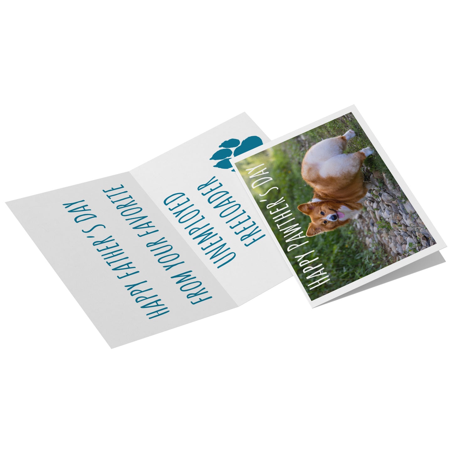 Father's Day Card from Pet│ Dad Funny Dog│ Dad Card - MyRoomyStuff
