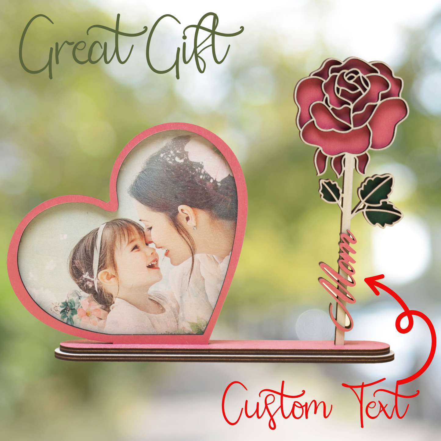 Photo frame for Mom│ Happy Mother's Day│ Photo