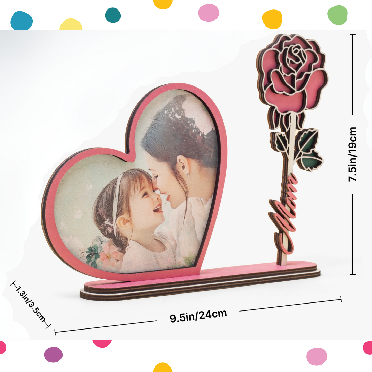 Photo frame for Mom│ Happy Mother's Day│ Photo