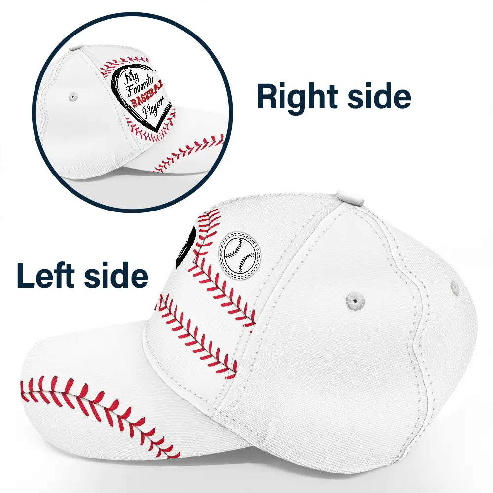 Personalized Cap│ My Favorite Baseball Players