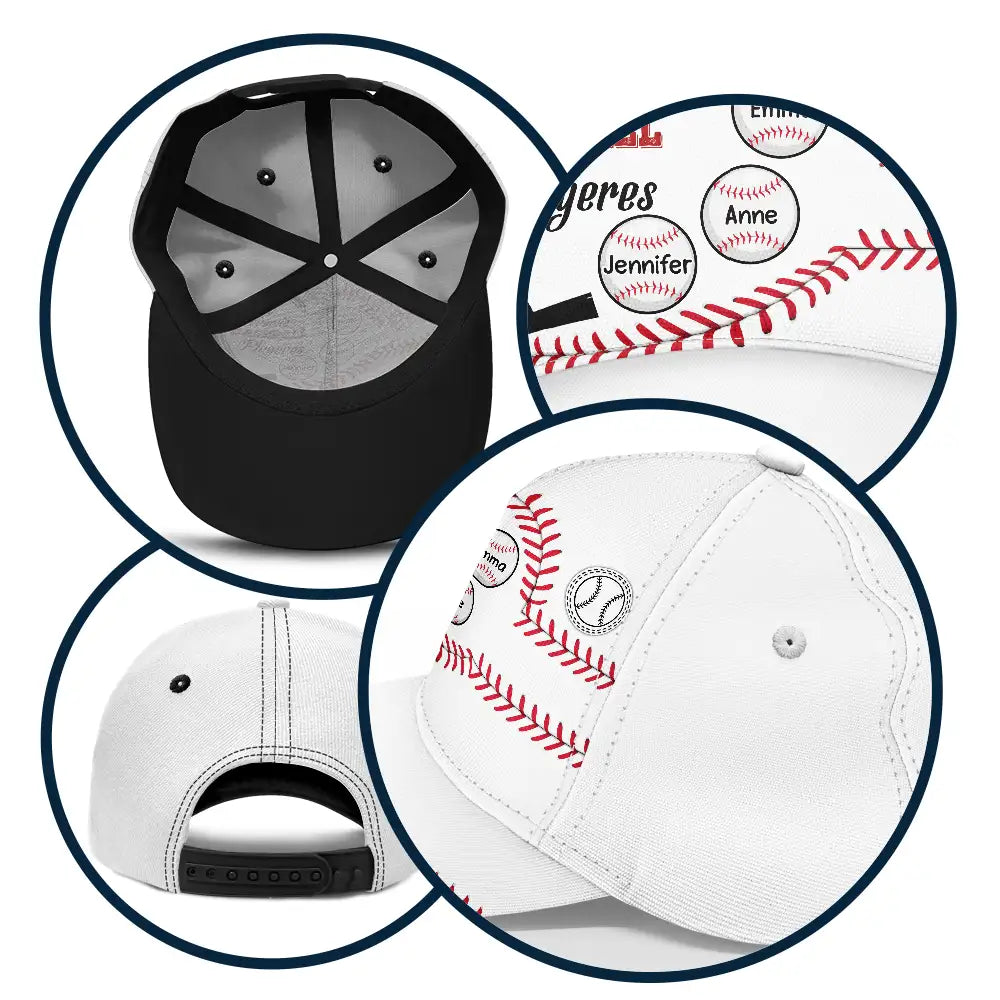 Personalized Cap│ My Favorite Baseball Players