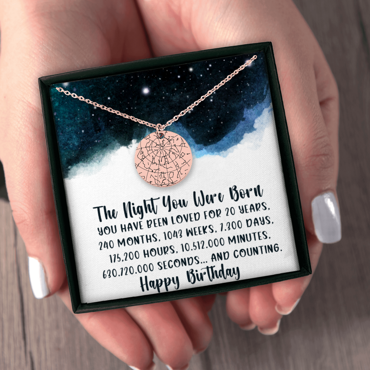 Personalized 20th Birthday Gift│ 20th Birthday Gift For Daughter│ Gift for Niece Turning 20