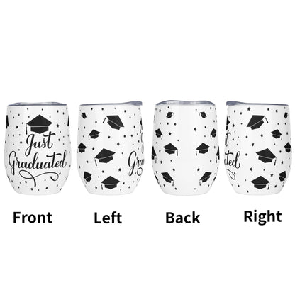 Glasses with Lid for Cold & Hot Drinks│ 12oz Tumbler
