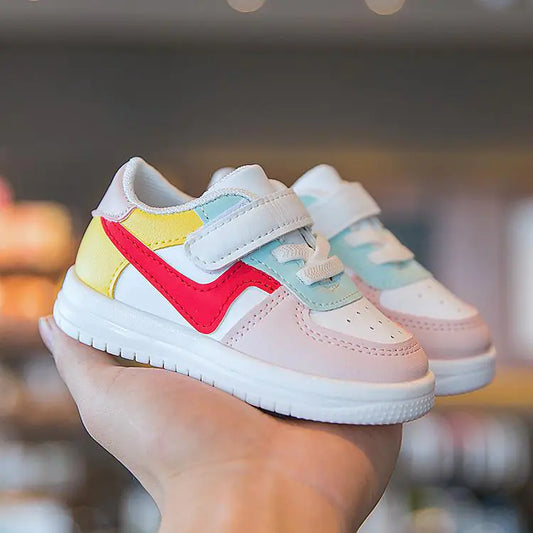 Leather Colorblock - Kids - Cute Shoes