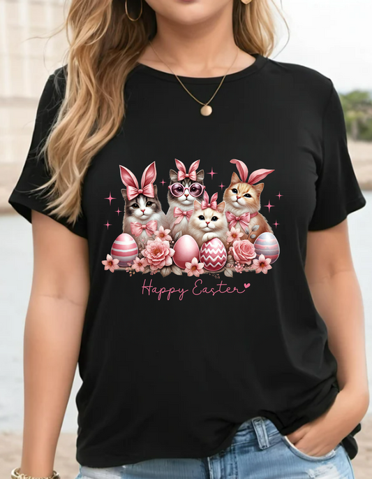 T-shirt for easter│ Cat bunny│ Egg easter│ Funny