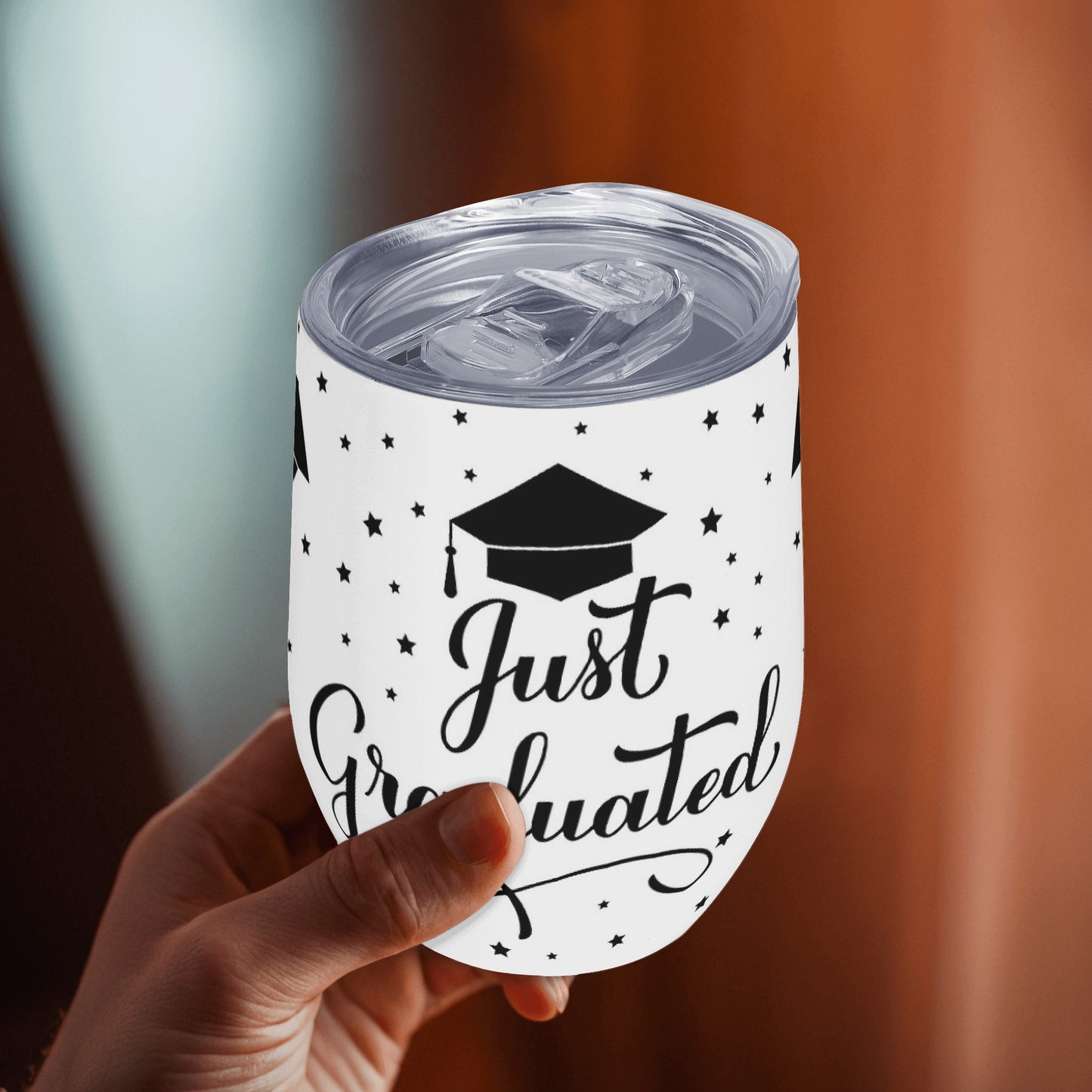 Glasses with Lid for Cold & Hot Drinks│ 12oz Tumbler