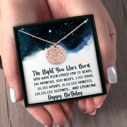 Personalized 20th Birthday Gift│ 20th Birthday Gift For Daughter│ Gift for Niece Turning 20