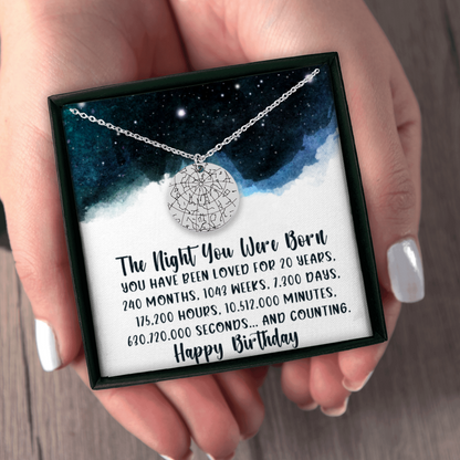 Personalized 20th Birthday Gift│ 20th Birthday Gift For Daughter│ Gift for Niece Turning 20