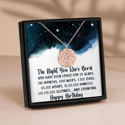 Personalized 20th Birthday Gift│ 20th Birthday Gift For Daughter│ Gift for Niece Turning 20