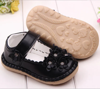 Sparkly Flower Toddler Shoes