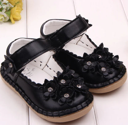 Sparkly Flower Toddler Shoes