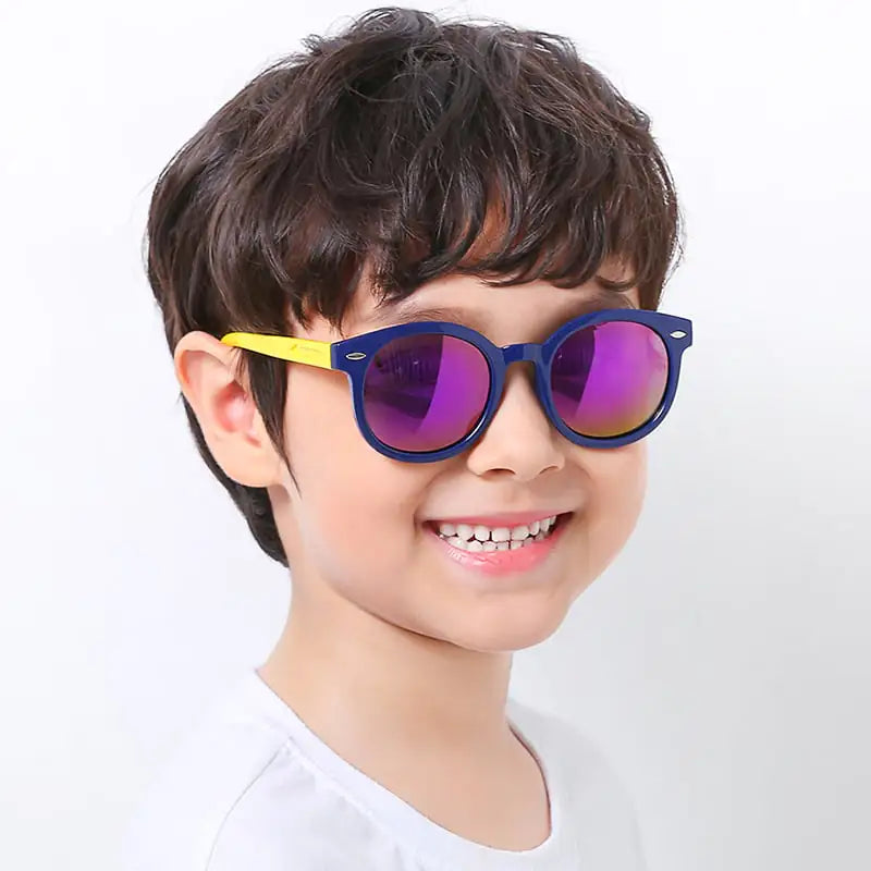 Round Polarized Sunglasses for Kids